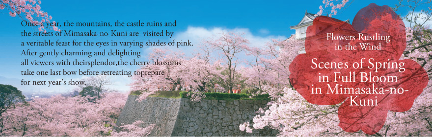 Flowers Rustling in the Wind—Scenes of Spring in Full Bloom in Mimasaka-no-Kuni