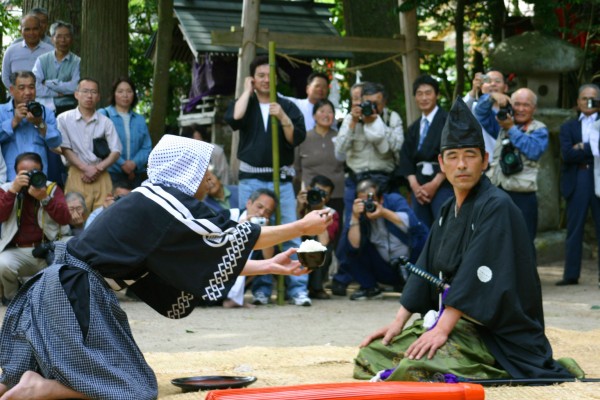 鏡野町　布施神社 お田植祭　20150505