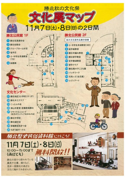 勝北秋の文化祭ウラ