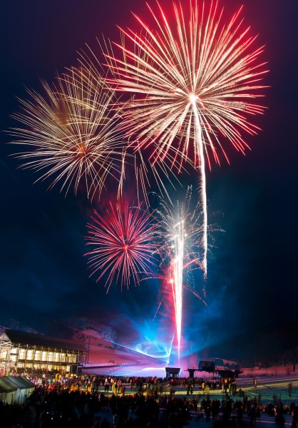 恩原高原氷紋まつり2016